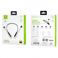 Гарнитура вкладная Bluetooth Skydolphin SL17 Sport с кнопкой ответа (черный)