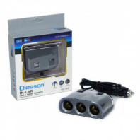 Разветвитель прикуривателя Olesson 1505 разветвитель на 3 выхода + 2 USB