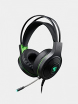 Гарнитура игровая V5000 с подсветкой, черный