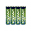 Батарейка Ergolux LR6/АА SR4, солевая (R6SR4 батарейка, 1.5В) 