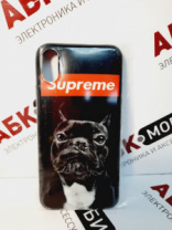 Задняя панель для  iPhone X TPU Print 044