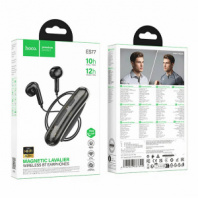 Гарнитура вкладная Bluetooth Hoco ES77 Sport с кнопкой ответа (черный)