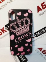 Задняя панель для  iPhone X TPU Print 057