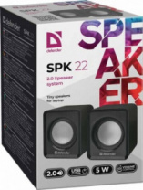 Акустическая система 2.0 Defender SPK 22 5W USB черные