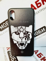 Задняя панель для  iPhone X TPU Print 001